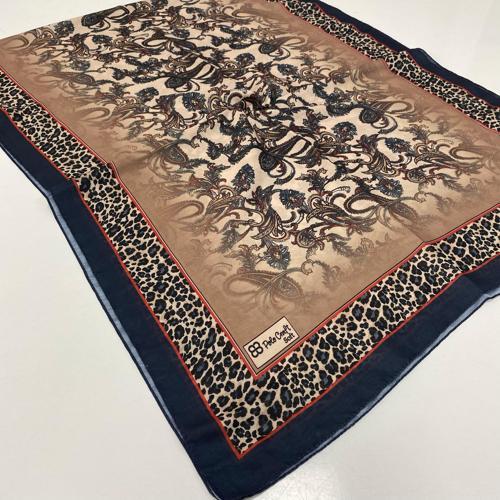 Polo Craft Soft Pamuklu Şal Etro Desen FZY0614