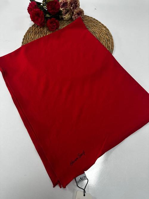 Asya Pamuk Şal Kırmızı HFA0119