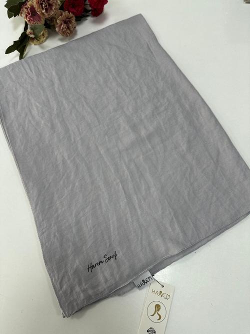 Brista Koton Şal Açık Gri HVH0318