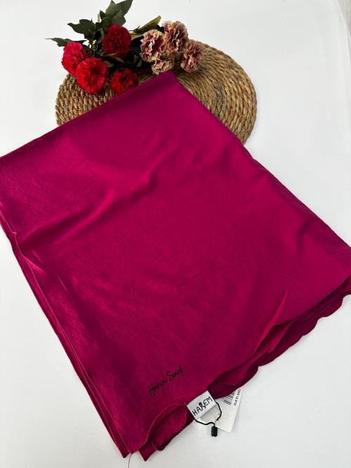 Asya Pamuk Şal Fuşya HFA0148
