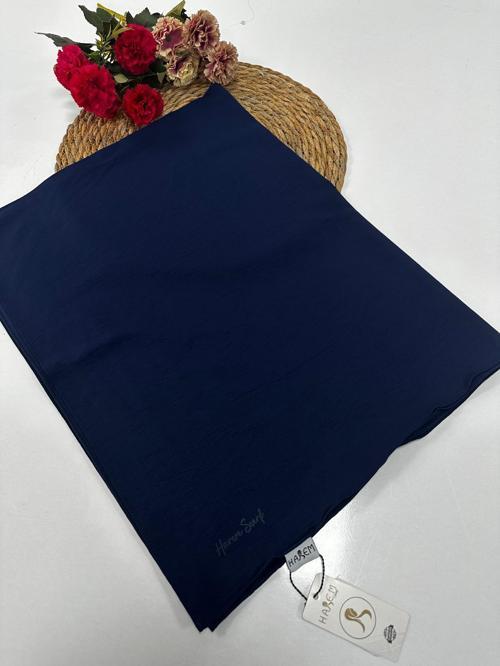 Asya Pamuk Şal Lacivert HFA0102
