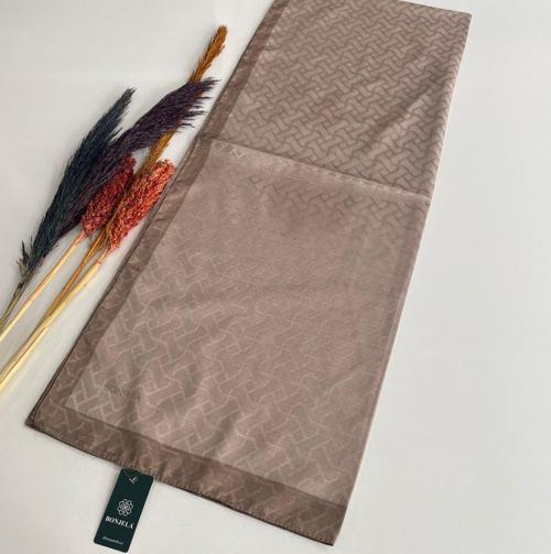 Bonjela Monogram Şal Vizon JZ0331