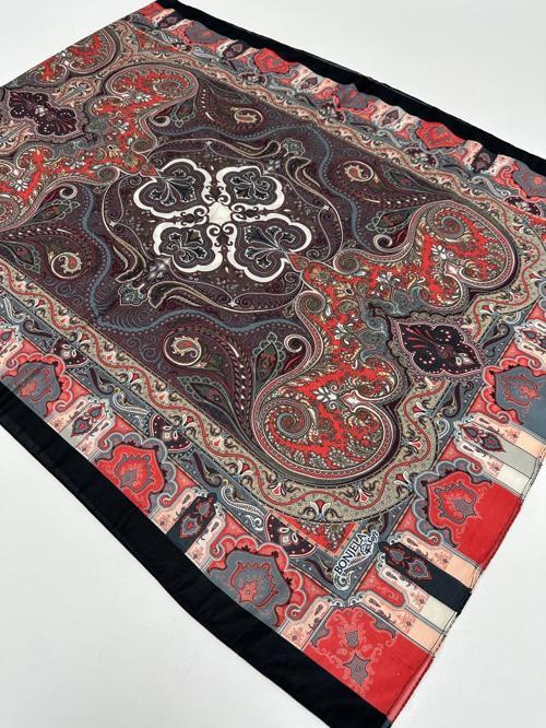 Soft Pamuklu Şal Etro Desen LBS1711