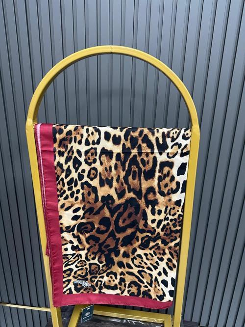 Soft Pamuklu Şal Leopar Desen LBS1010