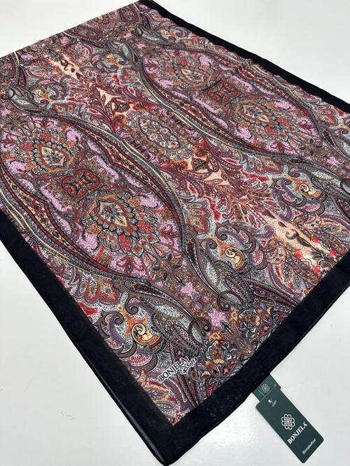 Soft Pamuklu Şal Etro Desen LBS1909