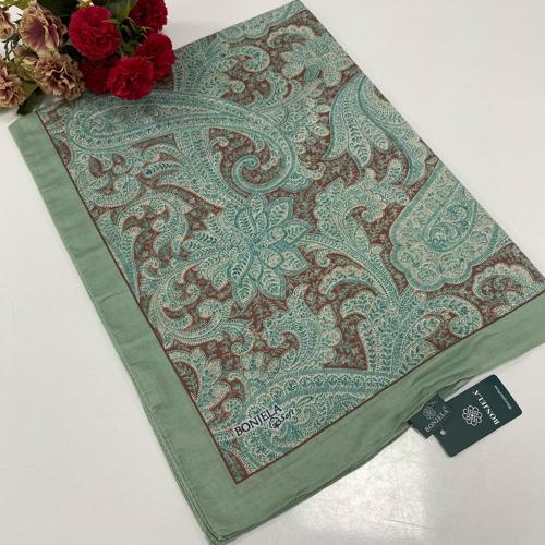 Soft Pamuklu Şal Etro Desen LBS2015