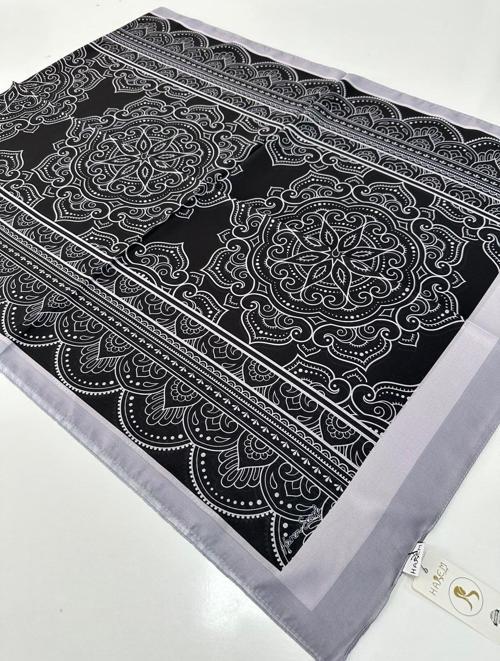 Desenli Vual İpeksi Şal HVD0403