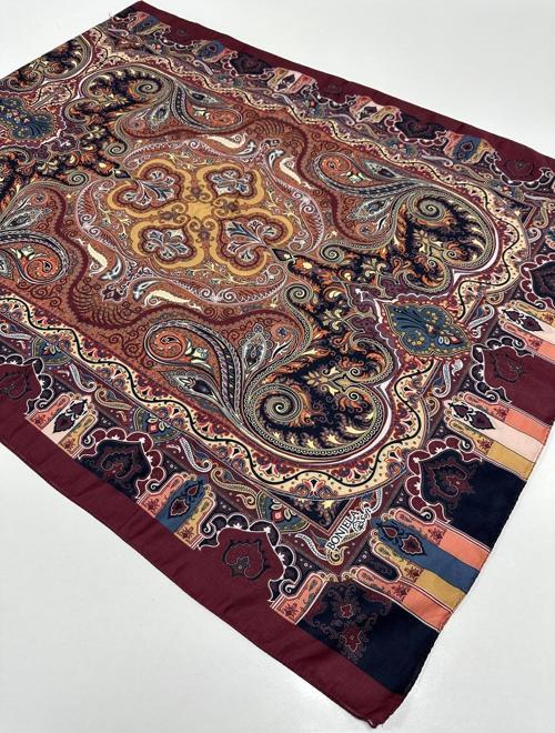 Soft Pamuklu Şal Etro Desen LBS1712