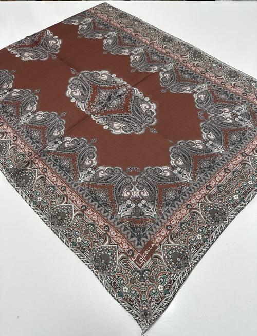 Locella İdol Saten İpek Şal LWR0502