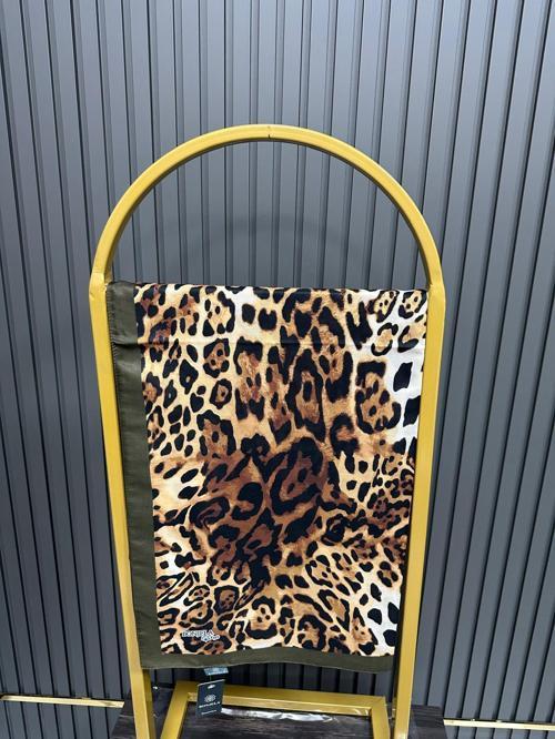 Soft Pamuklu Şal Leopar Desen LBS1004