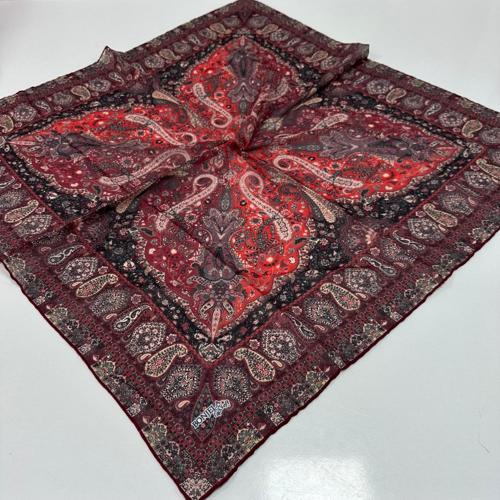 Soft Pamuklu Eşarp Bordo Serisi LDB9402