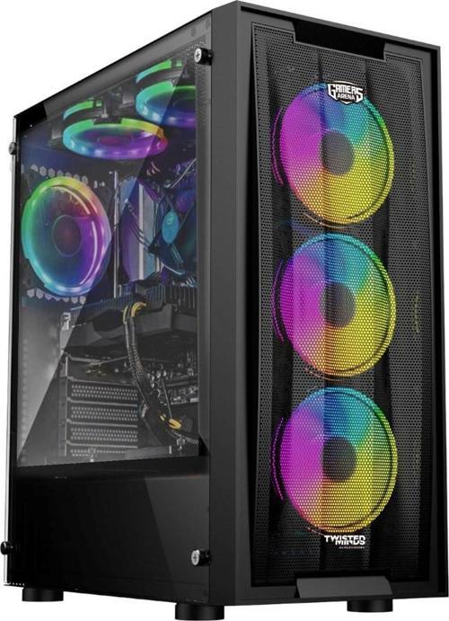 SPACE  AMD RYZEN 5 5600 16GB DDR4 512GB SSD RTX4060TI 8GB FREEDOS GAMING PC