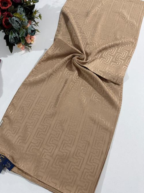 Premium Jakar Şal Sütlü Kahve LJK0408