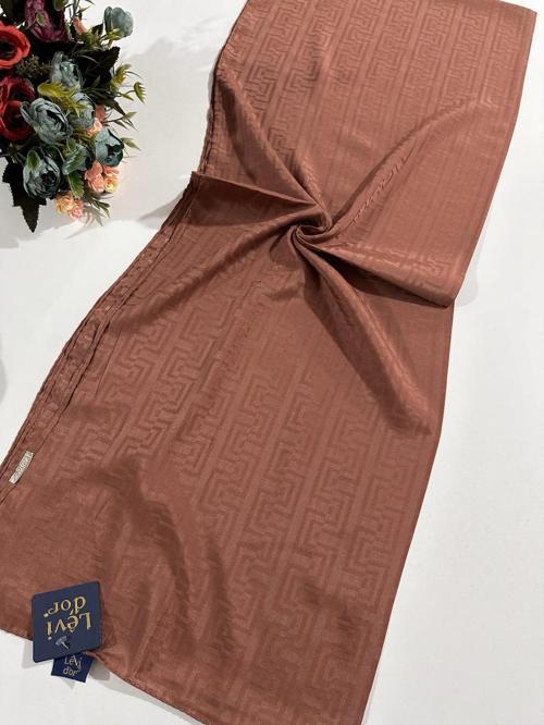 Premium Jakar Şal Moka LJK0409