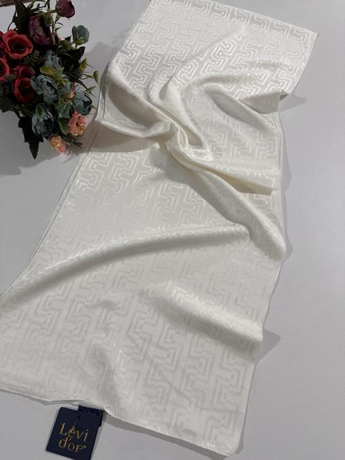 Premium Jakar Şal Ekru LJK0420