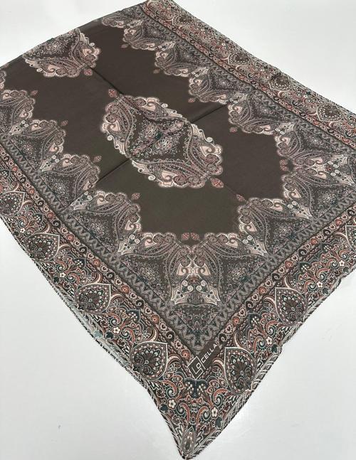 Locella İdol Saten İpek Şal LWR0505