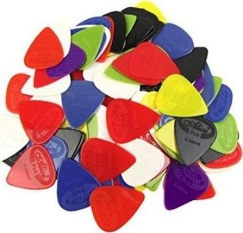 Pp50 Gitar Pena Karışık Alice - 50 Adet Thin İnce