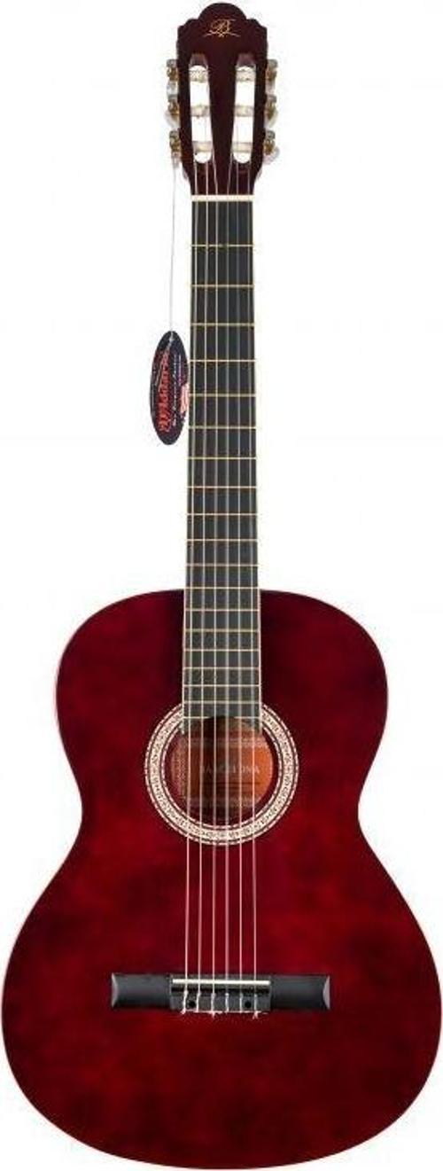 LC 3900 TR Transparan Kırmızı Klasik Gitar.
