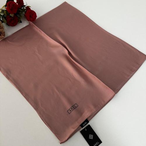 Düz Kristal Eşarp Pembe LTA0420