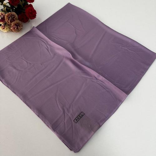 Düz Kristal Eşarp Lila LTA0422