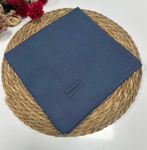 Piramit Kehribar Eşarp Soft Lacivert LTP0227