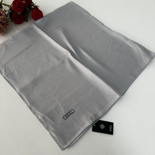 Düz Kristal Eşarp Gümüş LTA0403