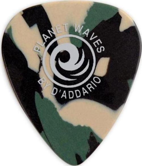 1ccf4k 1 Adet Gitar Penası Medium Kamuflaj
