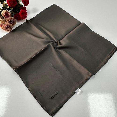 Düz Kristal Eşarp Koyu Küf LTA0505
