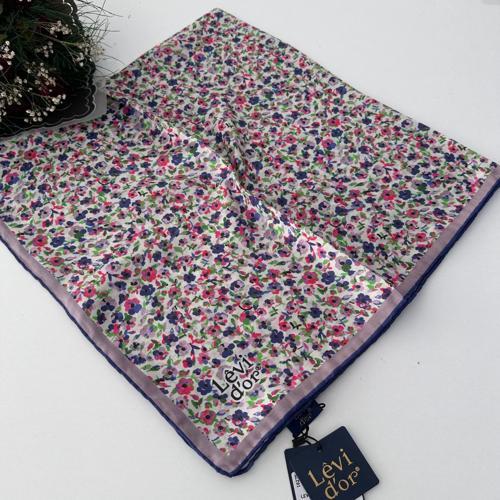 Levi'dor Kristal Eşarp Yeni Sezon Efsane Çiçek Desen LTK9011