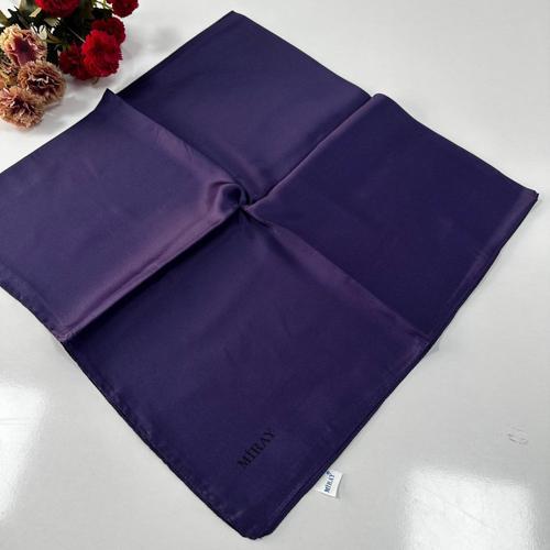 Düz Kristal Eşarp Patlıcan Moru LTA0511