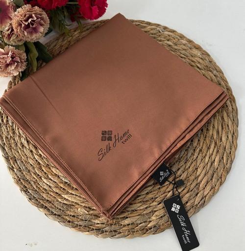 Düz Renk Twill Eşarp Açık Kahve LTH0221