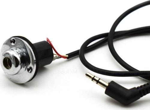 2612-V3 Gitar   Pin Endpin Jack Soket - Enstrüman Jack