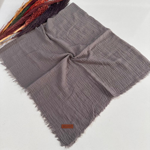 Polo İst. Bürümcük Soft Gri Eşarp NY0123