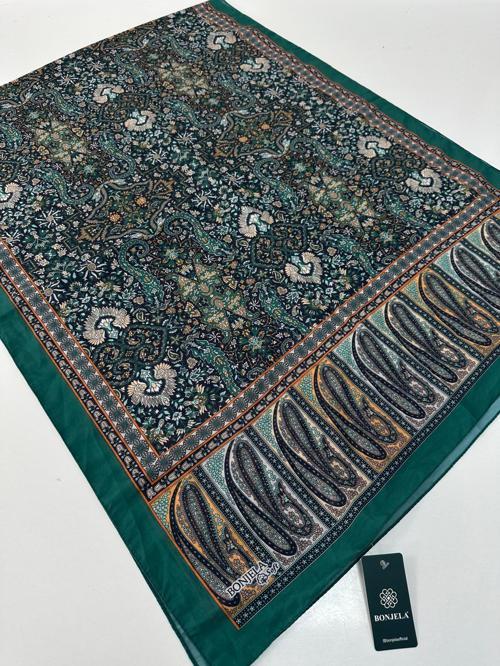 Soft Pamuklu Şal Etro Desen LBS1804