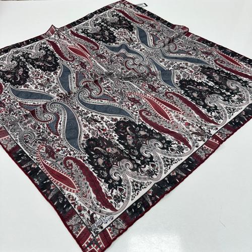 Soft Pamuklu Eşarp Bordo Serisi LDB9404
