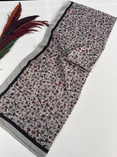 Soft Pamuklu Şal Efsane Çiçekli Model LDSC0103