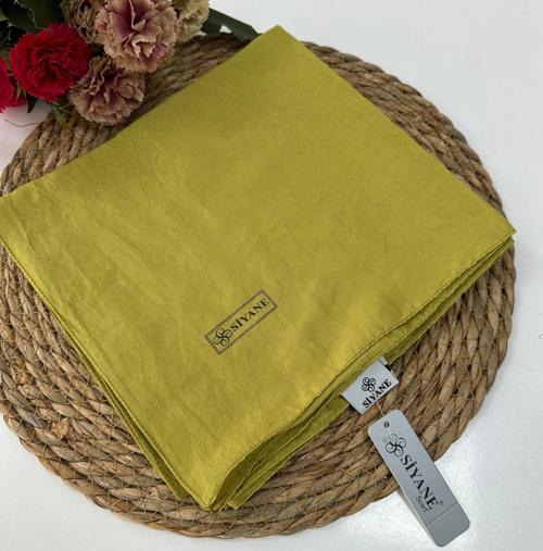 Vual Eşarp Yağ Yeşili  DVS0109