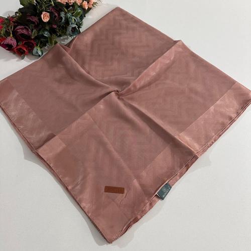 Lento Eşarp Geometrik Desen Yavruağzı LNT0333