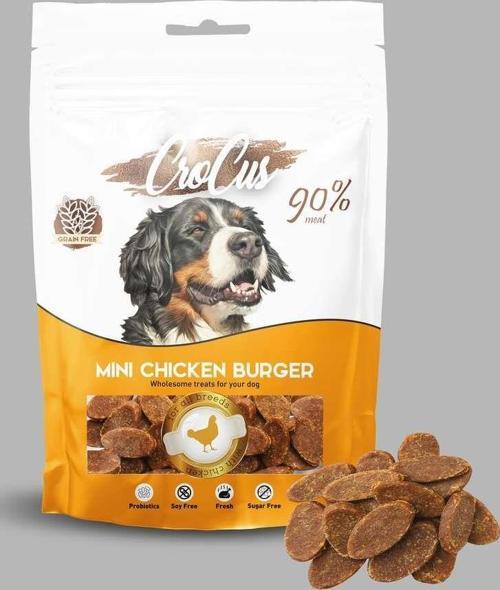 Mını Tavuk Burger Tahılsız Köpek Ödülü 80 Gr