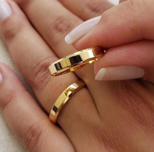Gold 22 Ayar 2mm Alyans Yüzük 31759