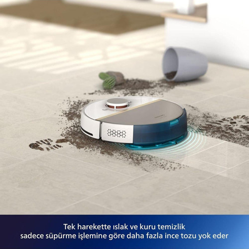 Islak Ve Kuru 7000 Robot Süpürge 5200 Mah Tek Şarjla 180 Dakikaya Kadar Temizlik, 5000 Pa
