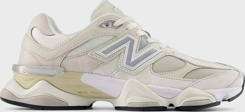 Logolu Hakiki Deri Kalın Tabanlı Sneaker Unisex Ayakkabı U9060WHT BEYAZ-BEJ
