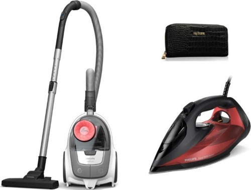 Xb2142/09 850 W Toz Torbasız Süpürge + Dst7022 Buharlı Ütü + Divares Cüzdan