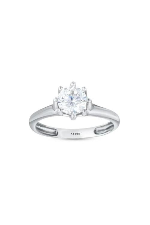 Altın Tektaş Yüzük - 14k - 2.23gr