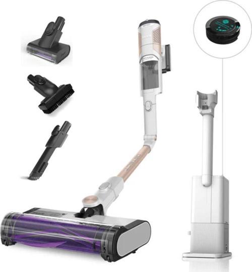 Detect Clean&Empty Auto-Empty Sistemli Turbo Başlıklı Şarjlı Dikey Süpürge