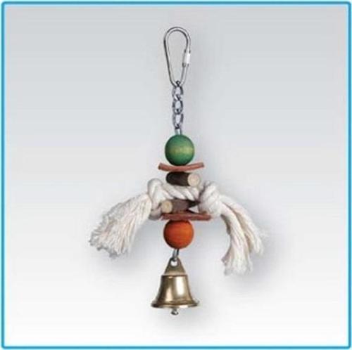 Kuş Oyuncağı Çanlı Stres İpi 17 Cm