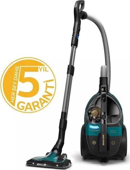 Marathon Ultimate Torbasız Elektrikli Süpürge Powercyclone 10 Triactive Ultra Led Başlık