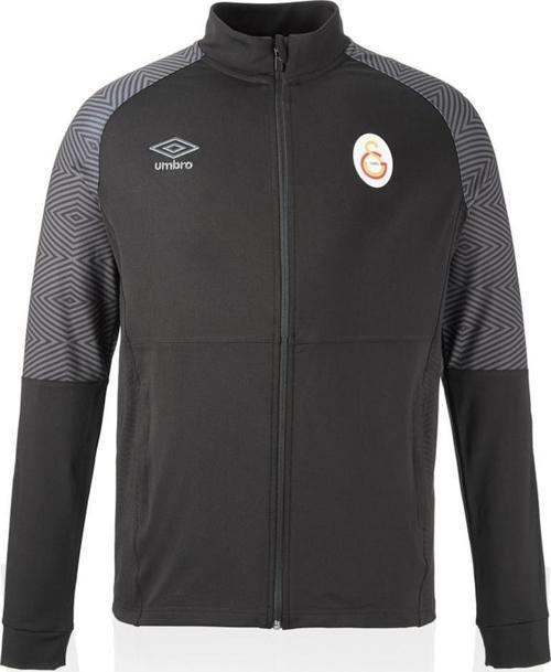 Orijinal Lisanslı Umbro Dik Yaka Fermuarlı Siyah Sweat