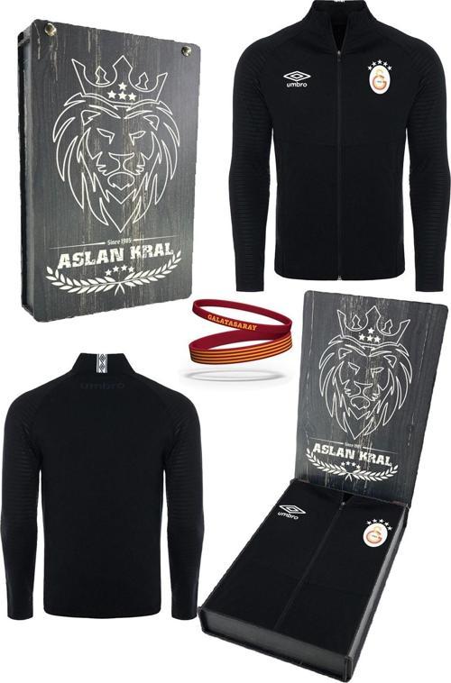 Orijinal Lisanslı Fermuarlı 5 Yıldızlı Siyah Sweat + Silikon Bileklik Set Hed