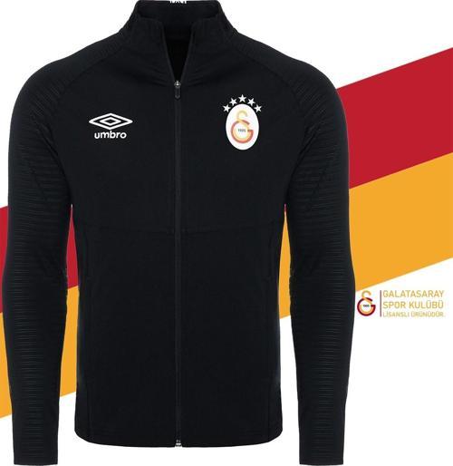 Orijinal Lisanslı Fermuarlı 5 Yıldızlı Siyah Sweat TC054